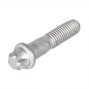 Boulon de roue en acier à haute résistance 8.8 10.9 12.9 M60, à tête hexalobulaire Torx, avec bride, finition zinguée - Product Image 2