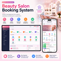 Software de Gestión de Citas para Salón de Belleza, Sistema de Citas para Peluquería y Uñas, Sistema de Gestión por APP/PC
