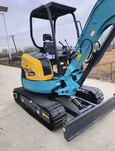 Occasion pour Mini-excavatrice hydraulique sur chenilles U30 3 tonnes : Boîte de vitesses, Pompe, Roulement, Moteur, Cylindre HAWE, Valve Eaton. En promotion. - Product Image 3