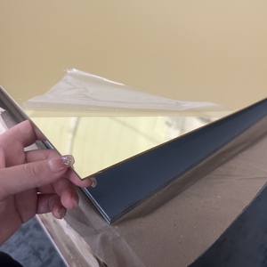 CHINAPLAS <span class=keywords><strong>4x8</strong></span> 2mm アクリルミラーシート／アクリルミラー卸売／ミラーゴールドアクリルシート - Product Image 3