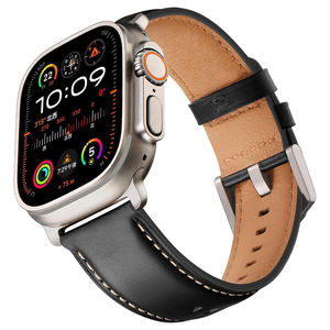 손으로 만든 퀵 릴리스 가죽 시계 스트랩 20mm <span class=keywords><strong>22mm</strong></span> 시계 밴드 손목 팔찌 스마트 시계 밴드 스트랩 - Product Image 2