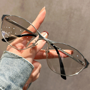 Y2k Future Technology Style Cat Eye <b>Sunglasses</b> for Women 2025 New American Style Spicy Girl UV Resistant <b>Sunglasses</b> Sunscreen - Product Image 5