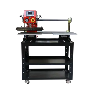 Pneumatic Dual-Station Shuttle Heat Press with Stand XPDS-20 with Laser Positioning