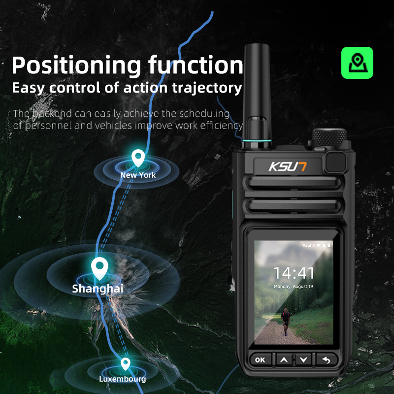 KSUN ZL63 Poc Radio Wifi Blue Tooth Talki Walkie 4G Android