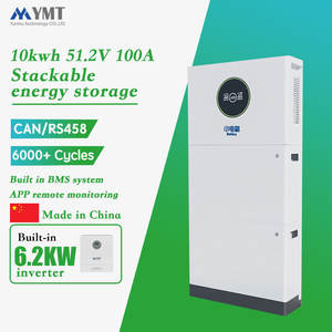 แบตเตอรี่ลิเธียมไอรอนฟอสเฟตแบบ All-in-One 51.2V ความจุ 5 กิโลวัตต์ชั่วโมงต่อชิ้น  20 กิโลวัตต์ชั่วโมง 30 กิโลวัตต์ชั่วโมง 40 กิโลวัตต์ชั่วโมง  ความจุปรับแต่งได้ สำหรับระบบกักเก็บพลังงานแสงอาทิตย์ - Product Image 3