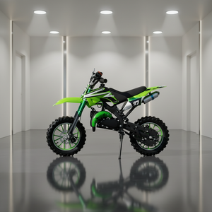 Precio Directo de Fábrica 2026 Motocicleta Todoterreno para Niños de 49cc con Frenos de Disco y Refrigeración por Aire, Motor de 2 Tiempos, 40-60km/h, Envío Gratis - Product Image 1