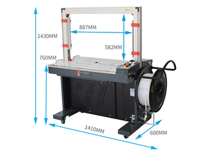 Venta caliente de fábrica <span class=keywords><strong>Transpack</strong></span> Flejadora/Sellador automático de cartón/Flejadora automática - Product Image 3