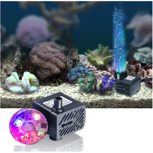 Submersible <strong>Aquarium</strong> with Lamp Water Fish Tank Pump in Box Packaging - Product Image 3
