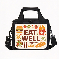 Sac isotherme vierge pour sublimation, impression par transfert thermique DIY, sac alimentaire portable isolé, panneau de sublimation blanc en polyester, forme cube