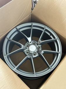 Roues de voiture de tourisme forgées en alliage d'aluminium 763M 18 19 20 pouces avec roues noires mates 5X120 PCD, compatibles avec <span class=keywords><strong>BMW</strong></span> F30 E36 E92 - Product Image 5