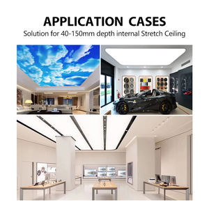 Barre lumineuse LED 24V rétroéclairée CCT 3030, bande lumineuse LED en treillis pour boîte à lumière et plafond - Product Image 6