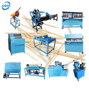 Linea di produzione di stuzzicadenti in bambù stuzzicadenti in legno di bambù lavorazione macchina per lo stampaggio di stuzzicadenti in legno macchina per la produzione di stuzzicadenti in legno