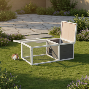 Maison de <span class=keywords><strong>Lapin</strong></span> en Bois Bon Marché <span class=keywords><strong>Clapier</strong></span> à <span class=keywords><strong>Lapin</strong></span> Petite Cage à <span class=keywords><strong>Lapin</strong></span> - Product Image 2