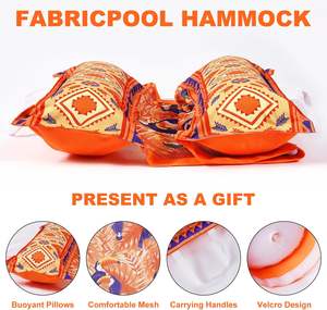 PVC Fabric <b>Pool</b> Hammock Inflatable Floating Lounger for Adults-MAKE WAVES - Product Image 3