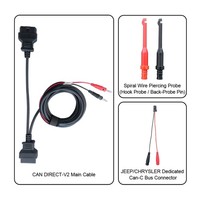 Adaptadores OBDSTAR CAN DIRECT V2 para Bypass de Gateway en Toyota, Lexus, Renault, PSA, Opel, FCA