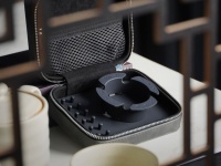 Étui pour écouteurs en cuir de qualité supérieure Tangzu Ultimate Upgrade, étui de rangement anti-poussière pour écouteurs HiFi, sac de transport pour accessoires audio IEM