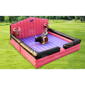 Tapis de rebond gonflable Redeo Bull, matelas de sécurité mécanique pour l'équitation, à vendre - Product Image 1