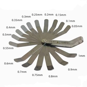 Offre Spéciale 0.05mm-1.00mm 16 taille épaisseur Gap remplisseur métrique pour <span class=keywords><strong>Renault</strong></span> homme moteur Diesel réglage de la soupape jauge d'épaisseur - Product Image 1