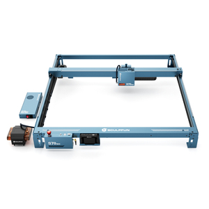 New <span class=keywords><strong>sculpfun</strong></span> <span class=keywords><strong>S70</strong></span> <span class=keywords><strong>max</strong></span> 70 Wát Heavy-Duty Engraver 15.2kg ổn định khung công nghiệp tuyến tính đường ray cho công việc liên tục - Product Image 1