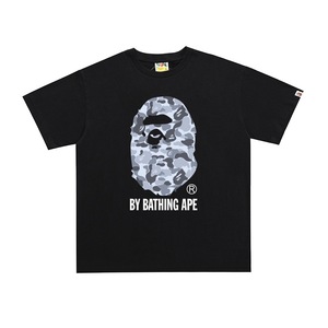 T-shirt d'été transfrontalier en coton pur 220 grammes, imprimé singe camouflage japonais, manches courtes, style décontracté intelligent et respirant - Product Image 5