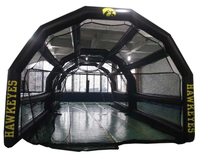 Cage de batte de Baseball gonflable en PVC, conception étanche, pour Batting, tente remplie pour jeux de Sport, en plein air