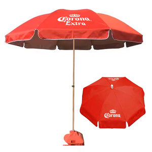 <span class=keywords><strong>Ombrellone</strong></span> da Spiaggia Promozionale Personalizzato con Stampa, Tessuto Impermeabile 210D Arancione Bianco <span class=keywords><strong>Blu</strong></span> Rosso, Telaio in Lega di Alluminio con Base - Product Image 2