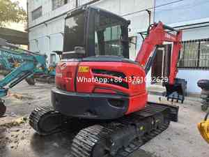 รถขุดขนาดเล็ก 5.6 ตัน ยี่ห้อ Kubota รุ่น Kx163 มือสองแท้ รถขุดไฮดรอลิกแบบตีนตะขาบสำหรับขาย - Product Image 3