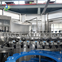 Machine de remplissage et d'emballage automatique numérique électrique haute vitesse 3-en-1 pour bouteilles en verre, 40 têtes, 8000 BPH