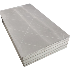 Hoja de mármol de <span class=keywords><strong>PVC</strong></span> en relieve 3D superficie Shandong Panel de pared de mármol de <span class=keywords><strong>PVC</strong></span> - Product Image 5