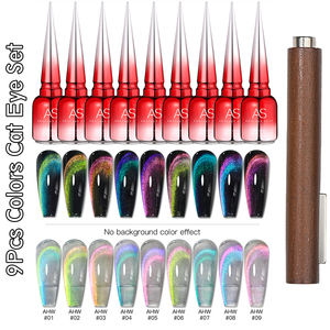 Etiqueta privada Rosa 15ml Cat Eye Gel Esmalte de uñas Set Nude Semipermanente Diseñador Francés UV Gel Barniz LED Lámpara Fuente <span class=keywords><strong>Nagellack</strong></span> - Product Image 4