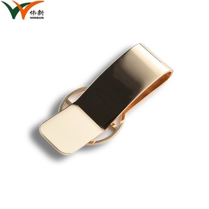 Cartera Metálica Dorada de Alta Calidad, Clip para Marcapáginas de Acero Inoxidable, Clip para Billetes Creativo Personalizable - Product Image 3