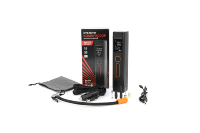Gonfleur de pneus sans fil 12 volts ABS, portable, avec écran numérique, 150 PSI, pompe à air rechargeable, moniteur de pression des pneus, voiture