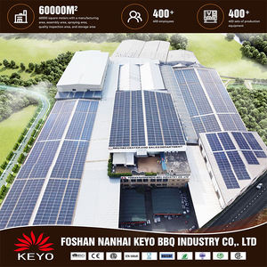 ステンレススチール持ち運びしやすいポータブルミニ木炭喫煙者<span class=keywords><strong>BBQ</strong></span>スモークボックス - Product Image 4