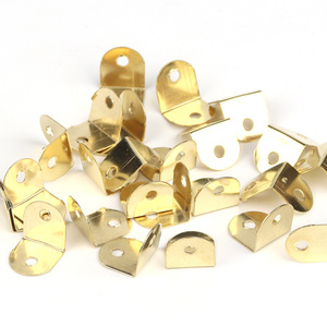 Photo <b>Frame</b> Corner Brackets 12mm Zinc Alloy Plated Durable Right Angle Bracket For Metal <b>Frames</b> - Product Image 1