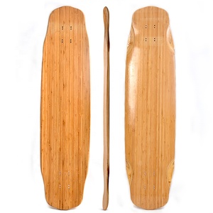 مخصص فارغة برو سكيت برو ستريت الخيزران القيقب لوح تزلج على الماء طويل - Product Image 1