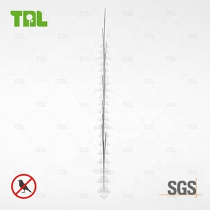 Practical Design 50cm Plastic Pigeon <strong>Spikes</strong> <strong>Stainless</strong> <strong>Steel</strong> Anti <strong>Bird</strong> <strong>Spikes</strong> For <strong>Bird</strong> Control - Product Image 6