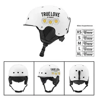 Casque de ski pour enfants, motif de dessin animé, sports d'hiver transfrontaliers, neige universelle, chaud, réglable, coque ABS, doublure EPS, complet