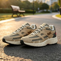 Chaussures de sport vintage personnalisées, usine de fabrication, hommes femmes, dessus en mesh respirant, OEM ODM, logo entièrement personnalisé, fabricant de baskets