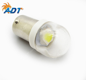 LED pour flipper AC 6.3V sans scintillement # 44 5050SMD + Lentille transparente non polarisée # 44 # 47 ampoules à baïonnette Ba9s - Product Image 1