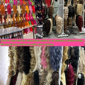 Longue perruque droite crépue texturée comporte une ligne de <span class=keywords><strong>cheveux</strong></span> pré-plumée <span class=keywords><strong>sur</strong></span> le devant Yaki cuticule alignée <span class=keywords><strong>cheveux</strong></span> brésiliens bruts vierges - Product Image 6