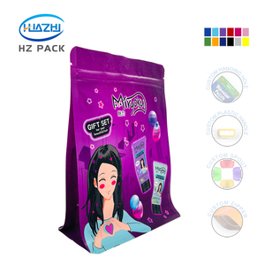 Tùy chỉnh mỹ phẩm đáy phẳng bao bì túi cho xà phòng lỏng dầu gội nước hoa bao bì mẫu mỹ phẩm gói bao bì - Product Image 5