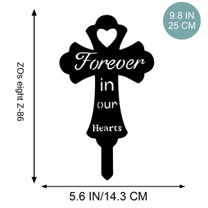 <span class=keywords><strong>Modern</strong></span> Çevre Dostu Metal Evcil Hayvan Anıt Plaketi Köpek Silüeti Portresi Bahçe Süsleri Avlu Evcil Hayvan Tabutları ve Urnları için - Product Image 6