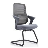 Chaise de bureau ergonomique JOHOOFURNITURE, directement de l'usine, pour un confort optimal au bureau, avec coussin épais et base robuste.