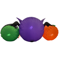 Décorations Gonflables LED Colorées pour Halloween : Petit Démon, Monstre, Citrouille, Crabe – Idéales pour Fêtes et Événements
