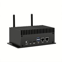 Jetson Orin NX Super 16 Go (version Wi-Fi) Boîtier IA - Kit de développement IA avec OS Linux, double ports Ethernet et positionnement GPS