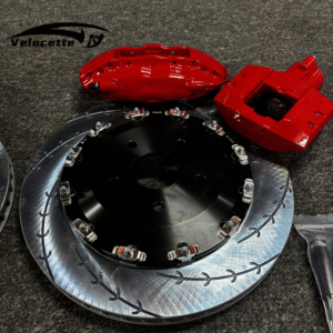 Kit <span class=keywords><strong>de</strong></span> freinage personnalisé <span class=keywords><strong>rouge</strong></span> F50/F40 +EPB 4/4 pistons pour Toyota Camry Honda Civic <span class=keywords><strong>BMW</strong></span> Z4 E85 Nissan Livina MG Hs Subra Wrx 17/18 pouces - Product Image 3