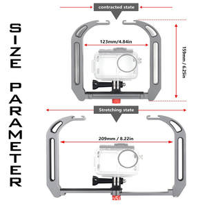 Équipement de plongée léger pour appareils <span class=keywords><strong>photo</strong></span> GoPro et DSLR, équipement de plongée en apnée et de plongée anti-corrosion pour la photographie sous-marine - Product Image 5