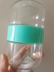 Atacado Recipiente PET Transparente com Tampa 2-Sided Design Personalizado Adesivo Padrões Home Storage Organization Food Safe Plastic - Product Image 4