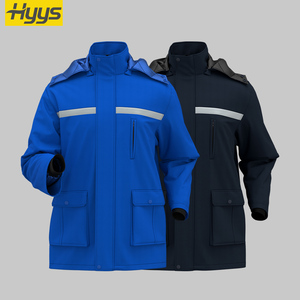 Giacca da Lavoro Invernale per Uomo, Calda in Cotone e Poliestere, per Lavoro all'Aperto e Uniformi - Product Image 1