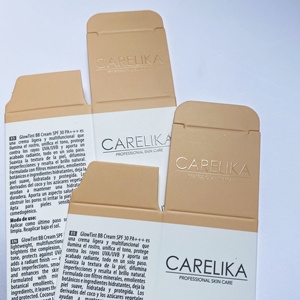 Tùy chỉnh BB Kem Giấy bao bì hộp vuông Thẻ trắng ống với UV Tính năng TẠI CHỖ dập nổi và Matt cán - Product Image 6